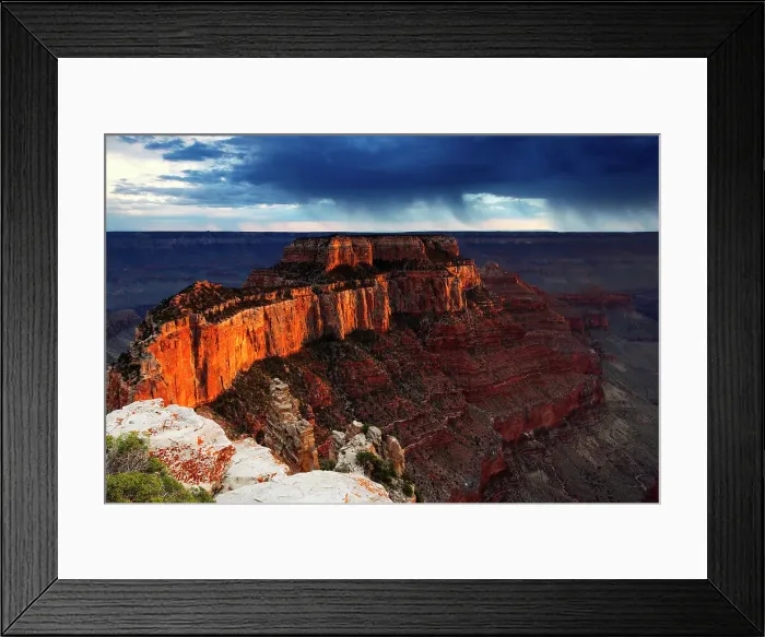 Framed Print : Wotan's Throne from Cape Royal, north rim, Grand Canyon, Arizona, United States of America, North America Framed Print : Wotan's Throne from Cape Royal, north rim, Grand Canyon, Arizona, United States of America, North America