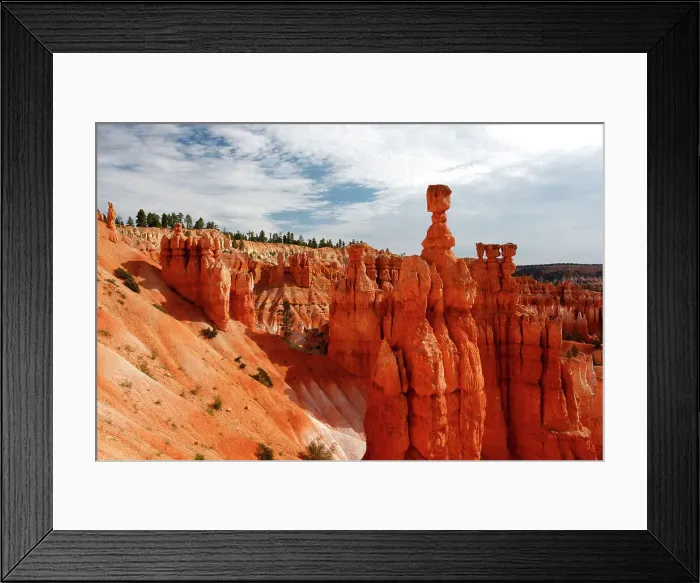 Framed Print : Thor's Hammer, Bryce Canyon, Utah, United States of America, North America Framed Print : Thor's Hammer, Bryce Canyon, Utah, United States of America, North America