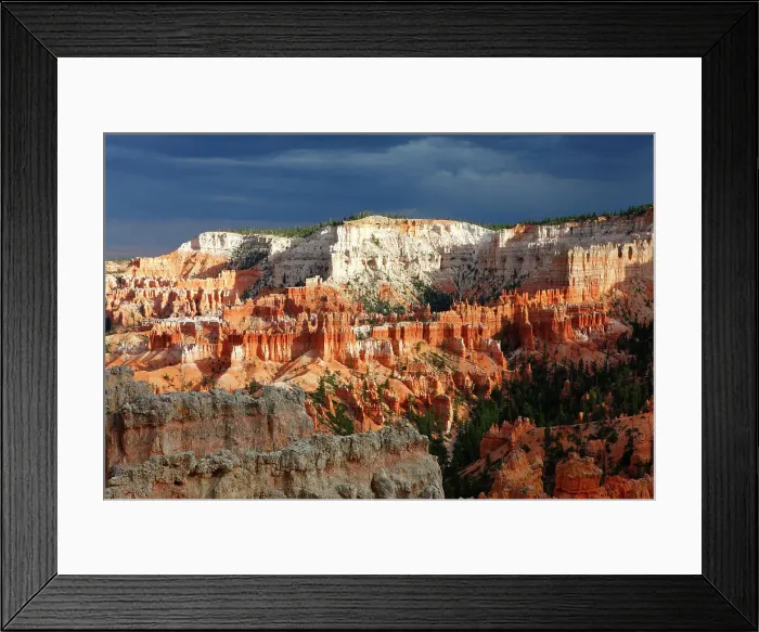 Framed Print : Looking towards Inspiration Point from near Sunrise Point, Bryce Canyon, Utah, United States of America, North America Framed Print : Looking towards Inspiration Point from near Sunrise Point, Bryce Canyon, Utah, United States of America, North America