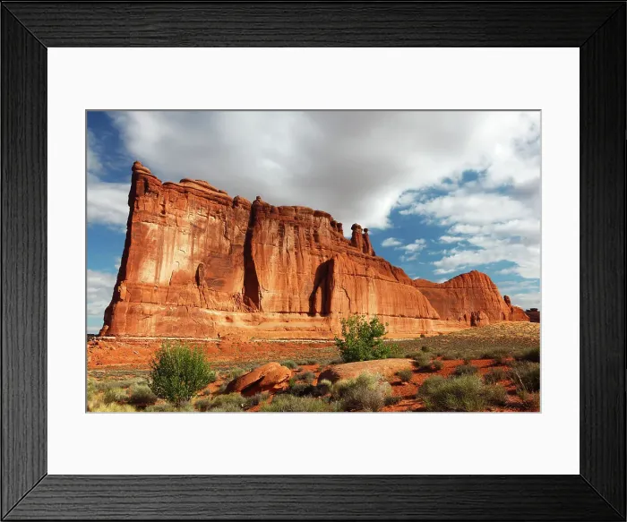 Framed Print : Tower of Babel, Courthouse Towers, Arches National Park, Utah, United States of America, North America Framed Print : Tower of Babel, Courthouse Towers, Arches National Park, Utah, United States of America, North America