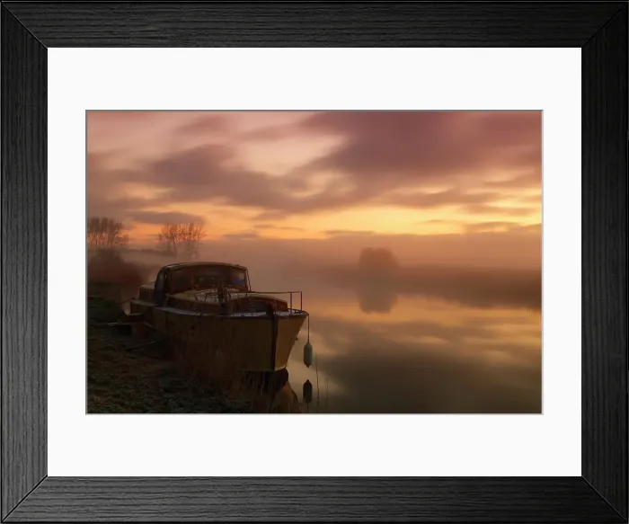 Framed Print : Barge on River Thurne, Norfolk Broads, Norfolk, England, United Kingdom, Europe Framed Print : Barge on River Thurne, Norfolk Broads, Norfolk, England, United Kingdom, Europe