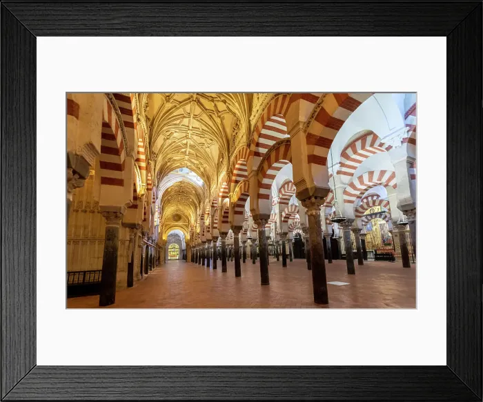 Framed Print : Interior of The Mosque (Mezquita) and Cathedral of Cordoba, UNESCO World Heritage Site, Cordoba, Andalusia, Spain, Europe Framed Print : Interior of The Mosque (Mezquita) and Cathedral of Cordoba, UNESCO World Heritage Site, Cordoba, Andalusia, Spain, Europe