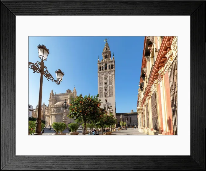 Framed Print : Seville Cathedral Exterior, UNESCO World Heritage Site, Seville, Andalusia, Spain, Europe Framed Print : Seville Cathedral Exterior, UNESCO World Heritage Site, Seville, Andalusia, Spain, Europe