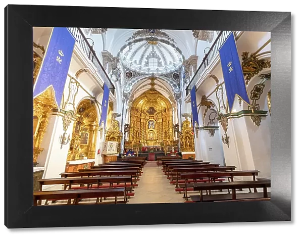 Interior of Iglesia San Francisco, Cordoba, Andalusia, Spain, Europe