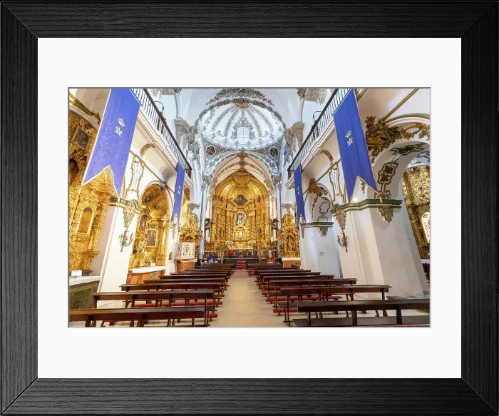 Framed Print : Interior of Iglesia San Francisco, Cordoba, Andalusia, Spain, Europe Framed Print : Interior of Iglesia San Francisco, Cordoba, Andalusia, Spain, Europe