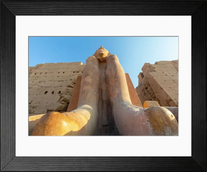 Framed Print : Statue at Karnak Temple, Luxor, Thebes, UNESCO World Heritage Site, Egypt, North Africa, Africa Framed Print : Statue at Karnak Temple, Luxor, Thebes, UNESCO World Heritage Site, Egypt, North Africa, Africa