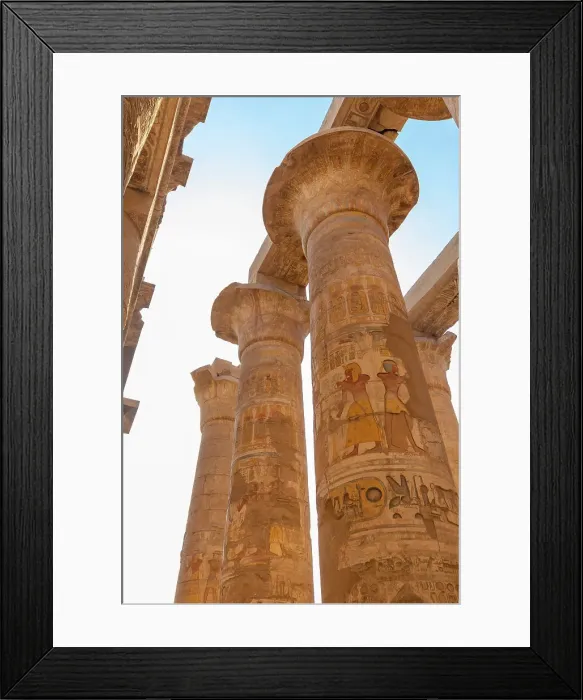 Framed Print : Pillars of the Great Hypostyle Hall at Karnak Temple, Luxor, Thebes, UNESCO World Heritage Site, Egypt, North Africa, Africa Framed Print : Pillars of the Great Hypostyle Hall at Karnak Temple, Luxor, Thebes, UNESCO World Heritage Site, Egypt, North Africa, Africa