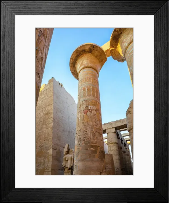 Framed Print : Pillars of the Great Hypostyle Hall at Karnak Temple, Luxor, Thebes, UNESCO World Heritage Site, Egypt, North Africa, Africa Framed Print : Pillars of the Great Hypostyle Hall at Karnak Temple, Luxor, Thebes, UNESCO World Heritage Site, Egypt, North Africa, Africa