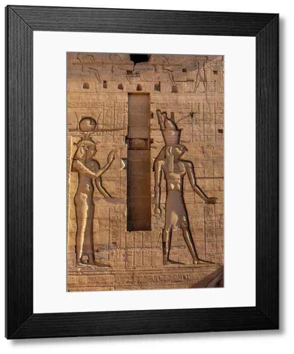 Framed Print : The Second Pylon of The Temple of Isis at the Philae Temple Complex, UNESCO World Heritage Site, Agilkia Island, Aswan, Egypt, North Africa, Africa Framed Print : The Second Pylon of The Temple of Isis at the Philae Temple Complex, UNESCO World Heritage Site, Agilkia Island, Aswan, Egypt, North Africa, Africa