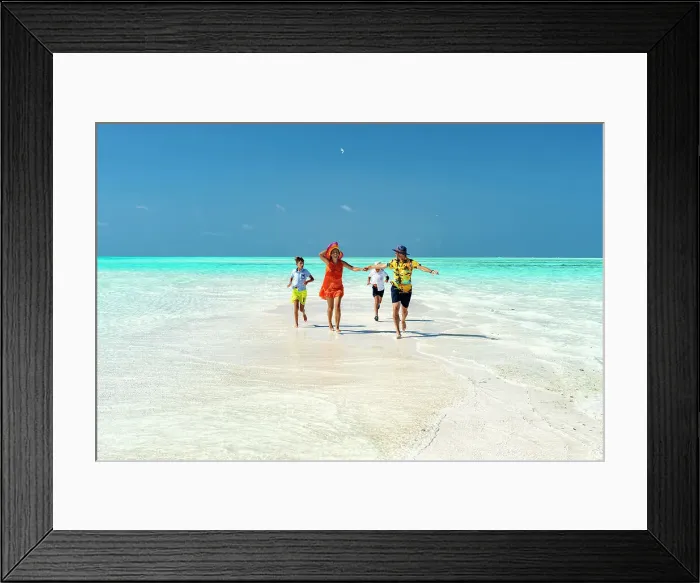 Framed Print : Family with two boys having fun running together on idyllic beach, Zanzibar, Tanzania, East Africa, Africa Framed Print : Family with two boys having fun running together on idyllic beach, Zanzibar, Tanzania, East Africa, Africa