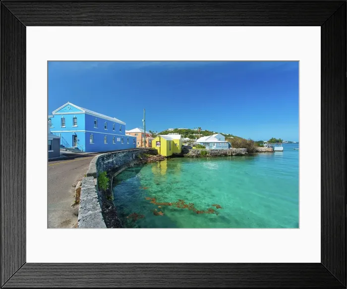 Framed Print : Harrington Sound, close to the site of the former Devil's Hole sinkhole, Smiths Parish, Bermuda, Atlantic, North America Framed Print : Harrington Sound, close to the site of the former Devil's Hole sinkhole, Smiths Parish, Bermuda, Atlantic, North America