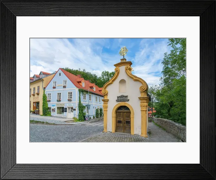 Framed Print : Chapel of St. Anna, Loket, Czech Republic (Czechia), Europe Framed Print : Chapel of St. Anna, Loket, Czech Republic (Czechia), Europe