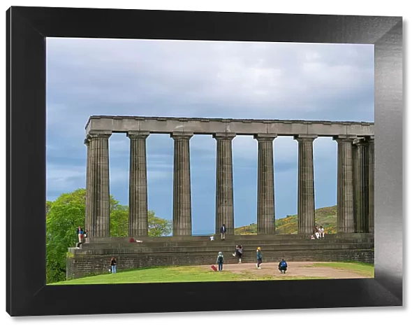 National Monument of Scotland, Calton Hill, UNESCO World Heritage Site, Edinburgh, Scotland, United Kingdom, Europe
