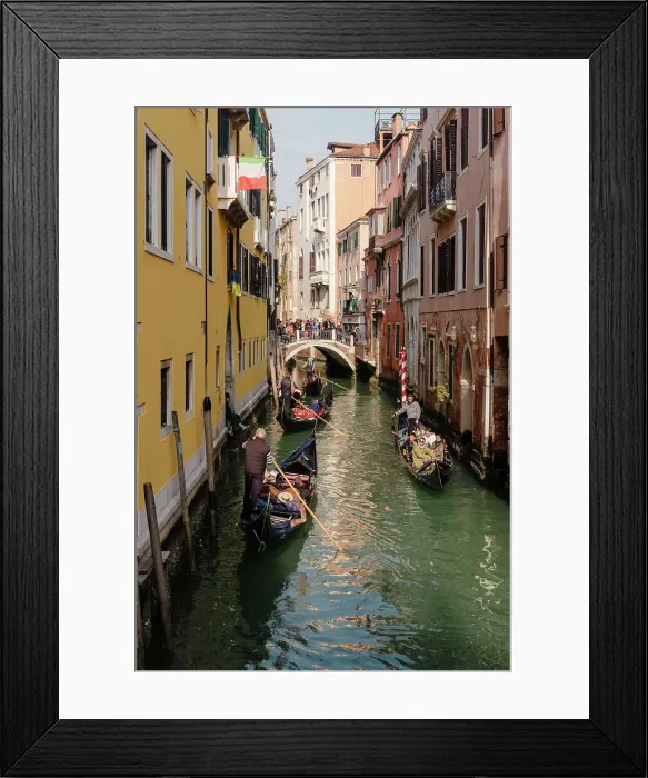 Framed Print : Gondolas with tourists on canal, Venice, UNESCO World Heritage Site, Veneto, Italy, Europe Framed Print : Gondolas with tourists on canal, Venice, UNESCO World Heritage Site, Veneto, Italy, Europe
