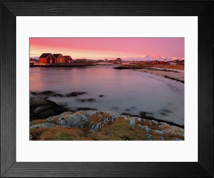 Framed Print : Sunrise in Sommaroy, Troms og Finnmark, north west Norway, Scandinavia, Europe Framed Print : Sunrise in Sommaroy, Troms og Finnmark, north west Norway, Scandinavia, Europe