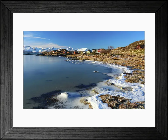 Framed Print : Sommaroy, Troms og Finnmark, North West Norway, Scandinaiva, Europe Framed Print : Sommaroy, Troms og Finnmark, North West Norway, Scandinaiva, Europe