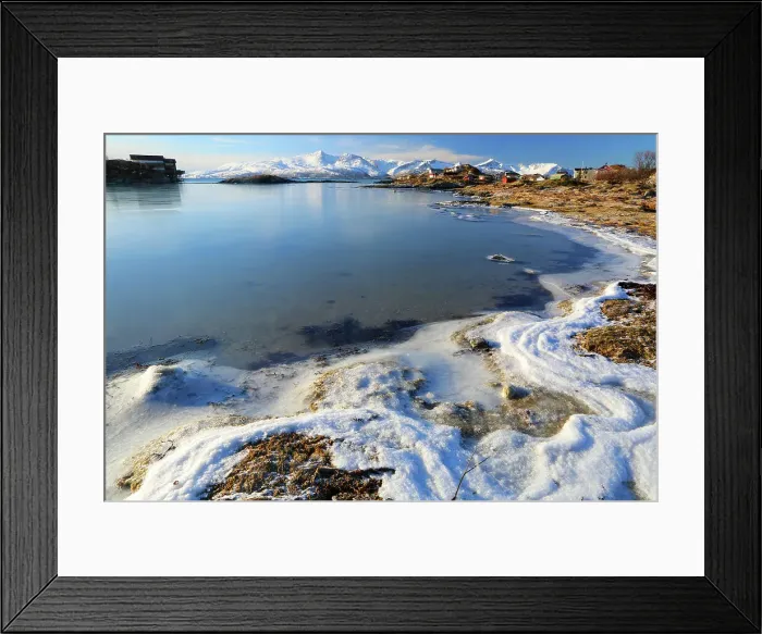 Framed Print : Sommaroy, Troms og Finnmark, north west Norway, Scandinavia, Europe Framed Print : Sommaroy, Troms og Finnmark, north west Norway, Scandinavia, Europe