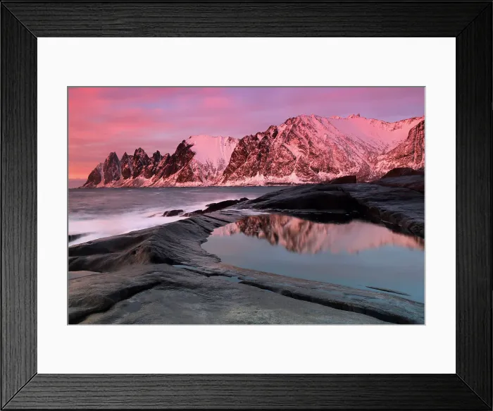 Framed Print : Devil's Teeth, Tungeneset, Senja, Troms og Finnmark, north west Norway, Scandinavia, Europe Framed Print : Devil's Teeth, Tungeneset, Senja, Troms og Finnmark, north west Norway, Scandinavia, Europe