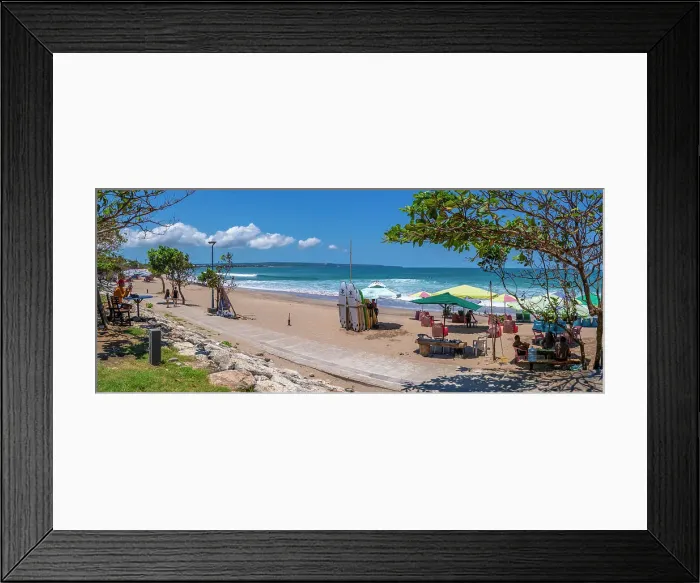 Framed Print : View of vendors and surf boards on sunny morning on Kuta Beach, Kuta, Bali, Indonesia, South East Asia, Asia Framed Print : View of vendors and surf boards on sunny morning on Kuta Beach, Kuta, Bali, Indonesia, South East Asia, Asia