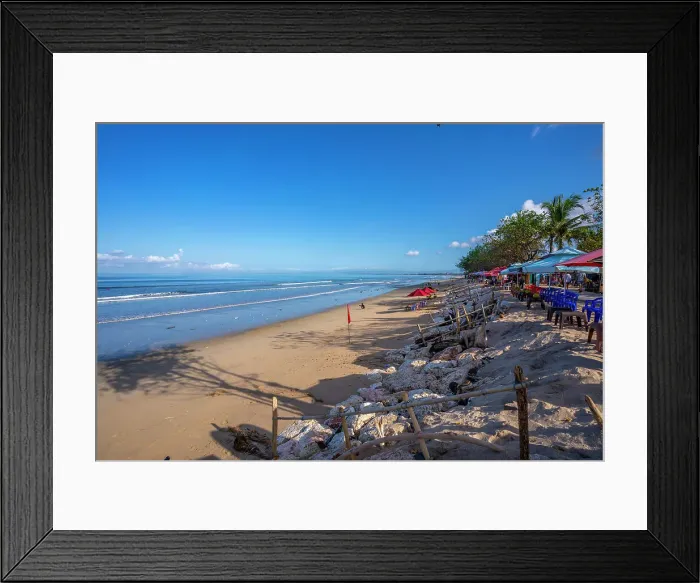 Framed Print : View of sunny morning on Kuta Beach, Kuta, Bali, Indonesia, South East Asia, Asia Framed Print : View of sunny morning on Kuta Beach, Kuta, Bali, Indonesia, South East Asia, Asia