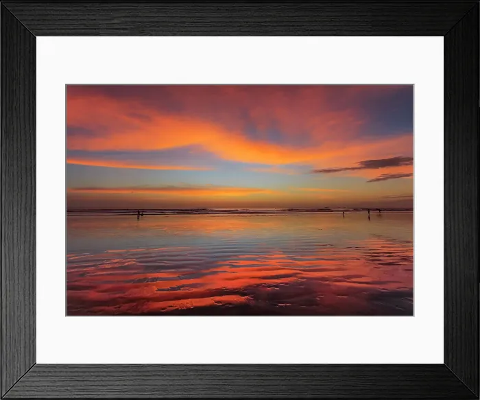 Framed Print : Sunset at Guiones Beach where hundreds of people gather to watch in high season, Playa Guiones, Nosara, Guanacaste, Costa Rica, Central America Framed Print : Sunset at Guiones Beach where hundreds of people gather to watch in high season, Playa Guiones, Nosara, Guanacaste, Costa Rica, Central America