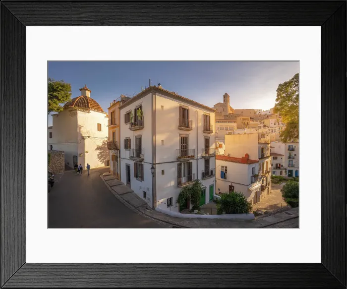 Framed Print : View of Dalt Vila and Cathedral, UNESCO World Heritage Site, Ibiza Town, Eivissa, Balearic Islands, Spain, Mediterranean, Europe Framed Print : View of Dalt Vila and Cathedral, UNESCO World Heritage Site, Ibiza Town, Eivissa, Balearic Islands, Spain, Mediterranean, Europe