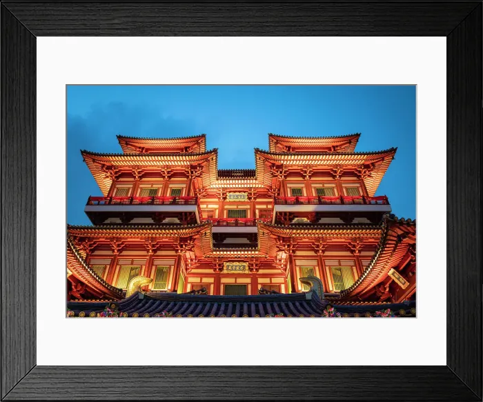 Framed Print : Exterior of Buddha Tooth Relic Temple, Chinatown, Central Area, Singapore, Southeast Asia, Asia Framed Print : Exterior of Buddha Tooth Relic Temple, Chinatown, Central Area, Singapore, Southeast Asia, Asia