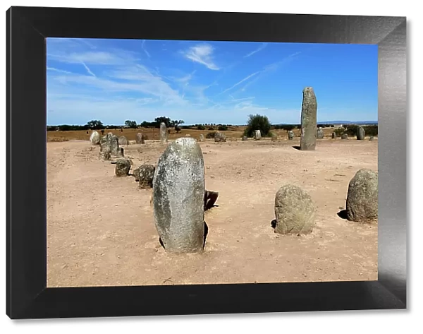 Xeres Cromlech, Megalithic site, Monsaraz, Alentejo, Portugal, Europe