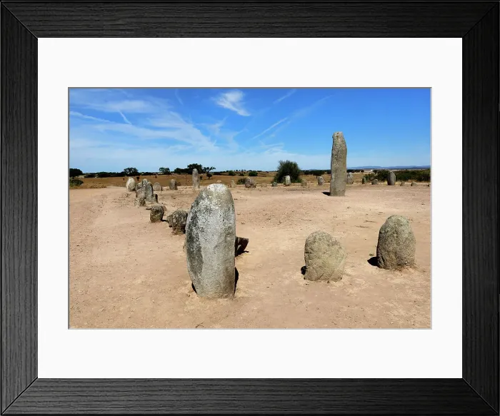 Framed Print : Xeres Cromlech, Megalithic site, Monsaraz, Alentejo, Portugal, Europe Framed Print : Xeres Cromlech, Megalithic site, Monsaraz, Alentejo, Portugal, Europe