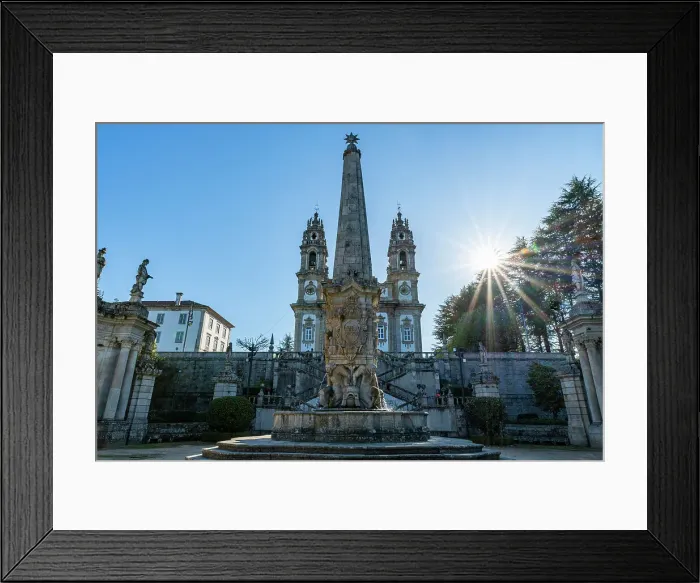 Framed Print : Sanctuary of Nossa Senhora dos Remedios, Lamego, Douro River, Portugal, Europe Framed Print : Sanctuary of Nossa Senhora dos Remedios, Lamego, Douro River, Portugal, Europe