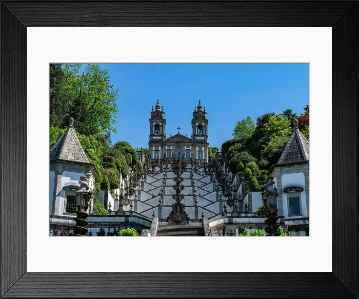 Framed Print : Sanctuary of Bom Jesus do Monte, UNESCO World Heritage Site, Braga, Minho, Portugal, Europe Framed Print : Sanctuary of Bom Jesus do Monte, UNESCO World Heritage Site, Braga, Minho, Portugal, Europe