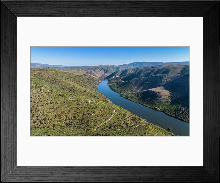 Framed Print : Aerial of the Rock Art site, UNESCO World Heritage Site, Vale de Coa, Portugal, Europe Framed Print : Aerial of the Rock Art site, UNESCO World Heritage Site, Vale de Coa, Portugal, Europe