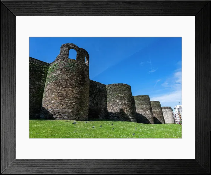 Framed Print : The Roman walled town of Lugo, UNESCO World Heritage Site, Galicia, Spain, Europe Framed Print : The Roman walled town of Lugo, UNESCO World Heritage Site, Galicia, Spain, Europe