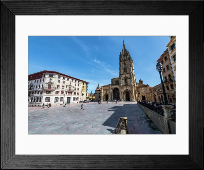 Framed Print : Cathedral of San Salvador, Oviedo, UNESCO World Heritage Site, Asturias, Spain, Europe Framed Print : Cathedral of San Salvador, Oviedo, UNESCO World Heritage Site, Asturias, Spain, Europe