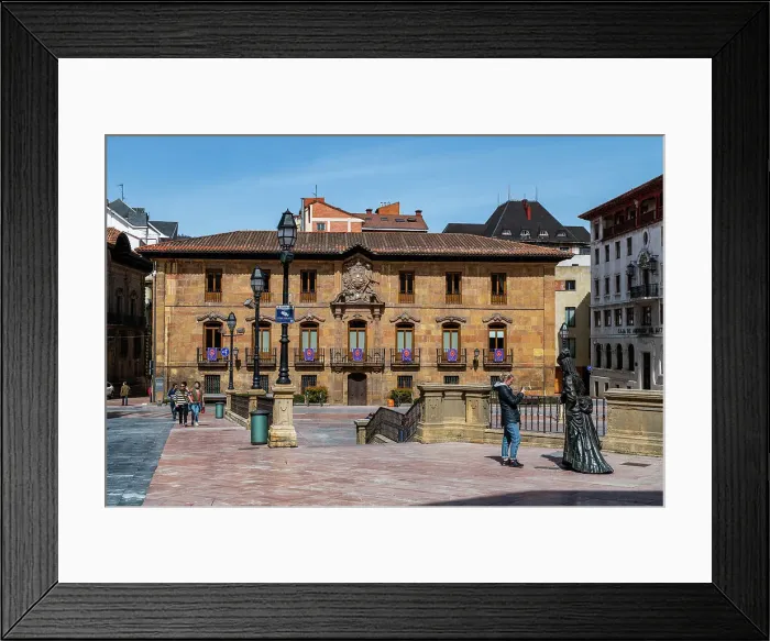 Framed Print : Old town, Oviedo, UNESCO World Heritage Site, Asturias, Spain, Europe Framed Print : Old town, Oviedo, UNESCO World Heritage Site, Asturias, Spain, Europe