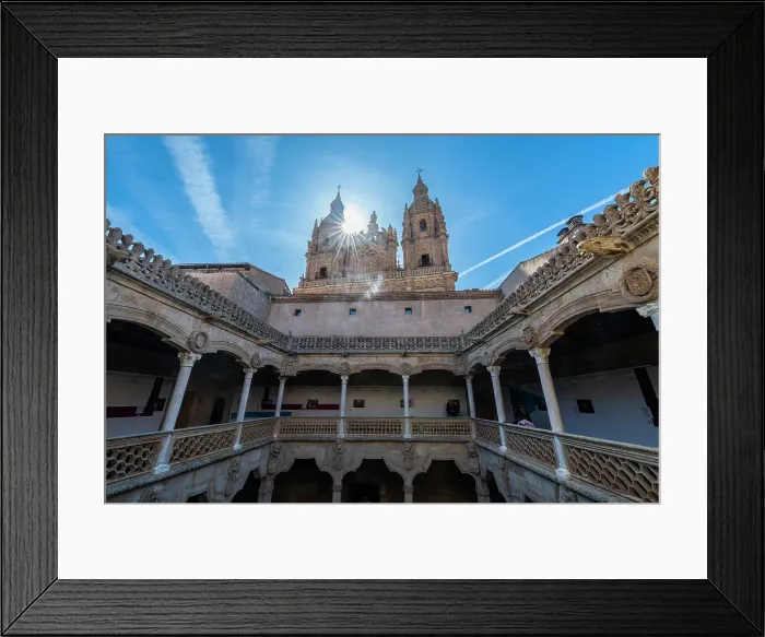 Framed Print : Casa de las Conchas, Salamanca, UNESCO World Heritage Site, Castile and Leon, Spain, Europe Framed Print : Casa de las Conchas, Salamanca, UNESCO World Heritage Site, Castile and Leon, Spain, Europe