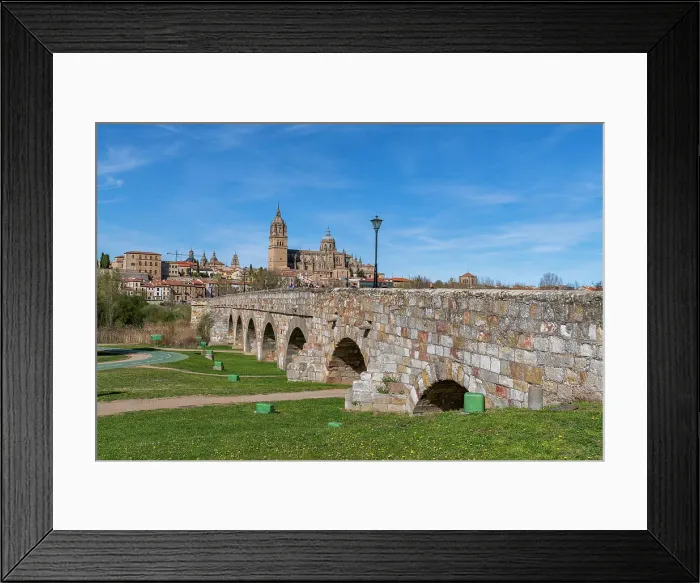 Framed Print : Roman bridge, Salamanca, UNESCO World Heritage Site, Castile and Leon, Spain, Europe Framed Print : Roman bridge, Salamanca, UNESCO World Heritage Site, Castile and Leon, Spain, Europe