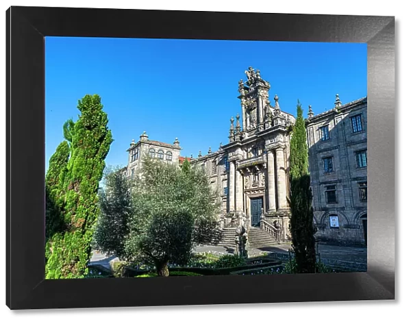 San Martino Pinario Monastery, Santiago de Compostela, UNESCO World Heritage Site, Galicia, Spain, Europe