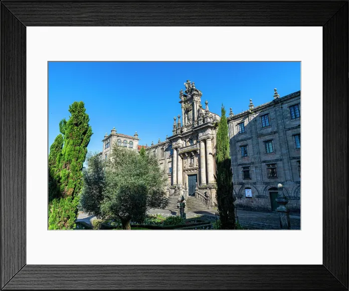 Framed Print : San Martino Pinario Monastery, Santiago de Compostela, UNESCO World Heritage Site, Galicia, Spain, Europe Framed Print : San Martino Pinario Monastery, Santiago de Compostela, UNESCO World Heritage Site, Galicia, Spain, Europe