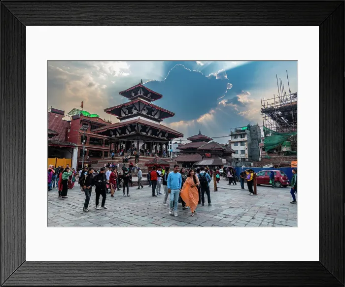 Framed Print : Temples, Durbar Square, UNESCO World Heritage Site, Kathmandu, Nepal, Asia Framed Print : Temples, Durbar Square, UNESCO World Heritage Site, Kathmandu, Nepal, Asia