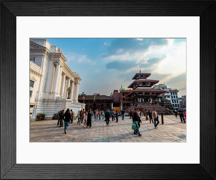 Framed Print : Royal palace Gaddi Baithak, Durbar Square, UNESCO World Heritage Site, Kathmandu, Nepal, Asia Framed Print : Royal palace Gaddi Baithak, Durbar Square, UNESCO World Heritage Site, Kathmandu, Nepal, Asia