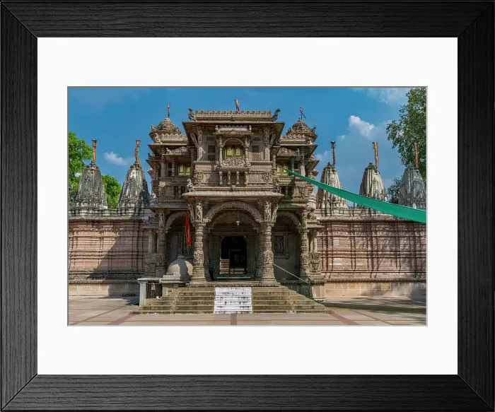 Framed Print : Hutheesing Jain Temple, Ahmedabad, Gujarat, India, Asia Framed Print : Hutheesing Jain Temple, Ahmedabad, Gujarat, India, Asia