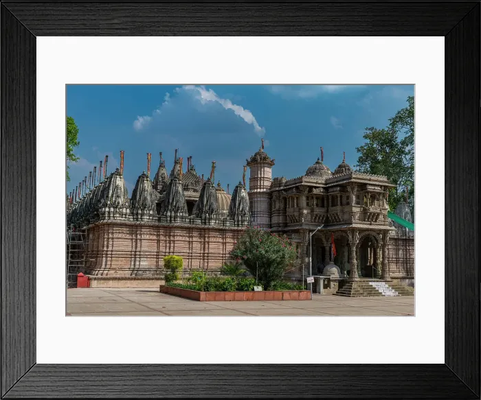 Framed Print : Hutheesing Jain Temple, Ahmedabad, Gujarat, India, Asia Framed Print : Hutheesing Jain Temple, Ahmedabad, Gujarat, India, Asia