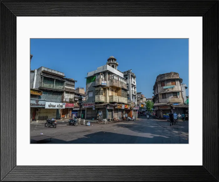 Framed Print : Old town, UNESCO World Heritage Site, Ahmedabad, Gujarat, India, Asia Framed Print : Old town, UNESCO World Heritage Site, Ahmedabad, Gujarat, India, Asia