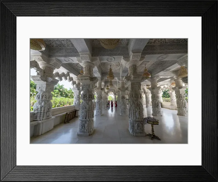 Framed Print : Marble built Dharamshala Manilaxmi Tirth Jain temple, Gujarat, India, Asia Framed Print : Marble built Dharamshala Manilaxmi Tirth Jain temple, Gujarat, India, Asia