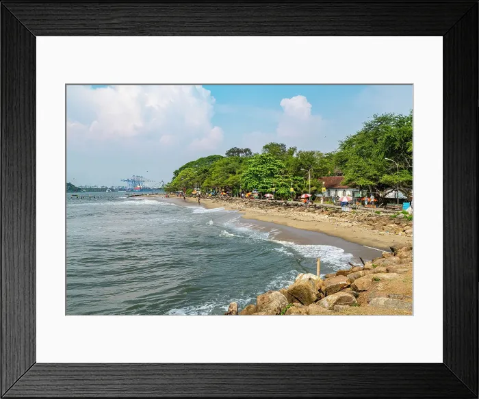 Framed Print : Vasco da Gama Beach, Kochi, Kerala, India, Asia Framed Print : Vasco da Gama Beach, Kochi, Kerala, India, Asia