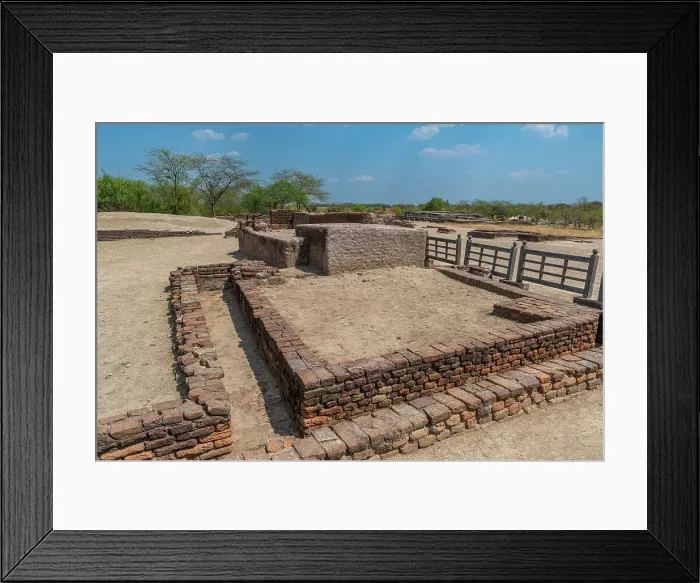 Framed Print : Lothal, southernmost site of the ancient Indus Valley civilisation, Gujarat, India, Asia Framed Print : Lothal, southernmost site of the ancient Indus Valley civilisation, Gujarat, India, Asia