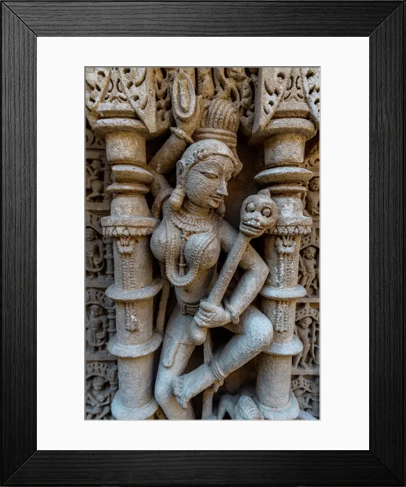 Framed Print : Rani Ki Vav, The Queen's Stepwell, UNESCO World Heritage Site, Patan, Gujarat, India, Asia Framed Print : Rani Ki Vav, The Queen's Stepwell, UNESCO World Heritage Site, Patan, Gujarat, India, Asia