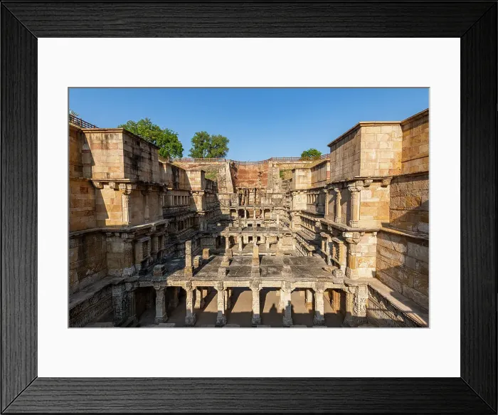 Framed Print : Rani Ki Vav, The Queen's Stepwell, UNESCO World Heritage Site, Patan, Gujarat, India, Asia Framed Print : Rani Ki Vav, The Queen's Stepwell, UNESCO World Heritage Site, Patan, Gujarat, India, Asia