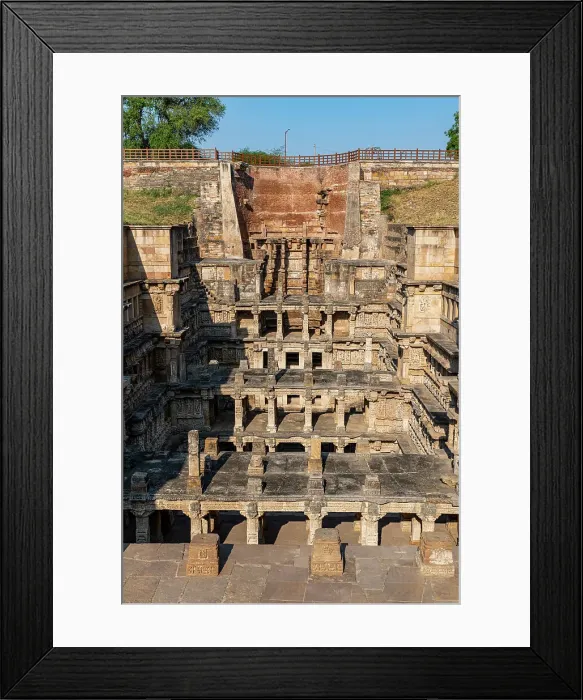 Framed Print : Rani Ki Vav, The Queen's Stepwell, UNESCO World Heritage Site, Patan, Gujarat, India, Asia Framed Print : Rani Ki Vav, The Queen's Stepwell, UNESCO World Heritage Site, Patan, Gujarat, India, Asia